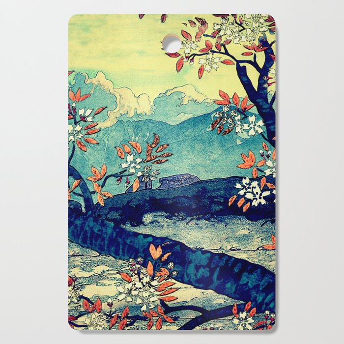 High Views at Tenko - Nature Landscape Cutting Board Gallery Image 1