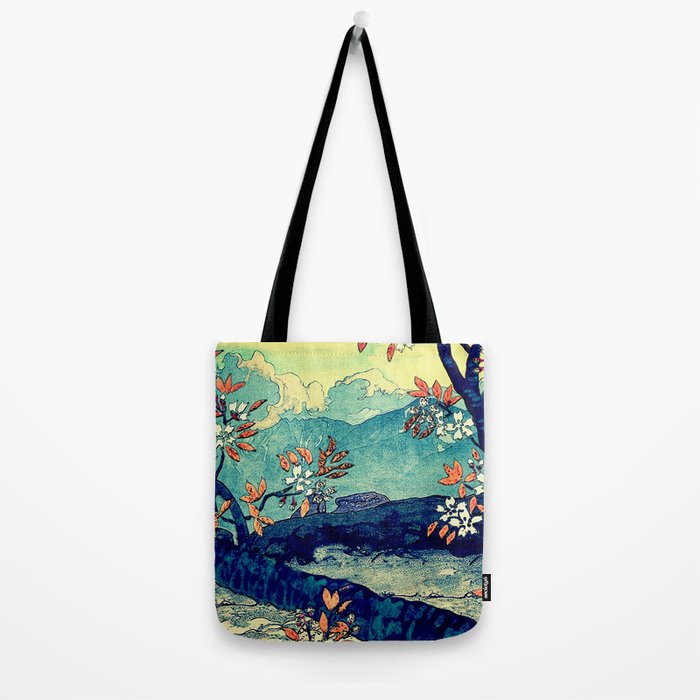 High Views at Tenko - Nature Landscape Tote Bag Gallery Image 2