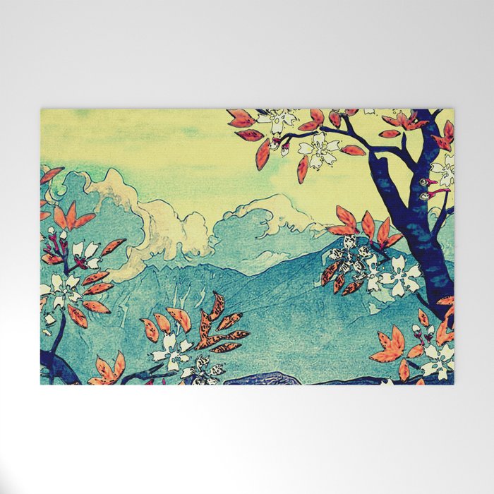 High Views at Tenko - Nature Landscape Welcome Mat Gallery Image 1