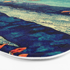 High Views at Tenko - Nature Landscape Bath Mat Gallery Image 3