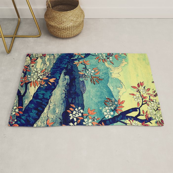 High Views at Tenko - Nature Landscape Rug Gallery Image 1