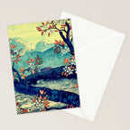 High Views at Tenko - Nature Landscape Stationery Card Gallery Image 2