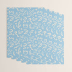 Hand drawn flower nature art pattern Wrapping Paper Gallery Image 3