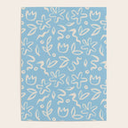 Hand drawn flower nature art pattern Poster Gallery Image 4