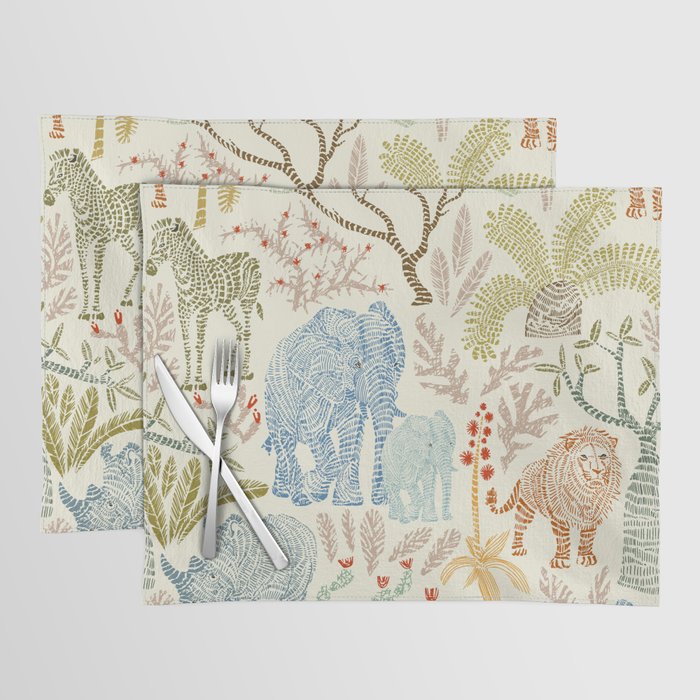 Wildlife Safari Placemat Gallery Image 1