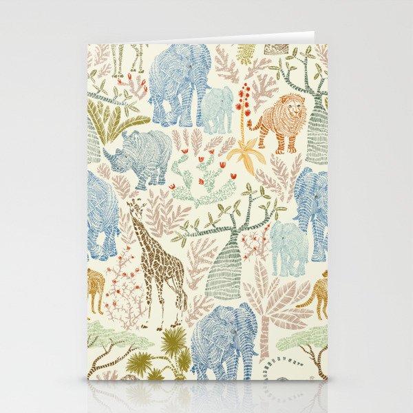 Wildlife Safari Stationery Card Gallery Image 1