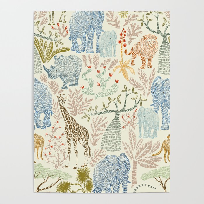 Wildlife Safari Poster Gallery Image 4