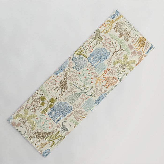 Wildlife Safari Yoga Mat Gallery Image 1