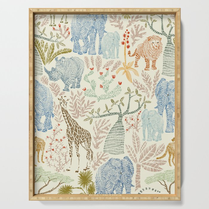 Wildlife Safari Serving Tray Gallery Image 1