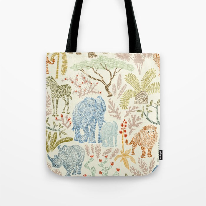 Wildlife Safari Tote Bag Gallery Image 1