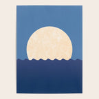 Moonrise Night Sky Poster Gallery Image 4