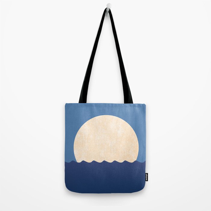 Moonrise Night Sky Tote Bag Gallery Image 2