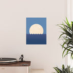 Moonrise Night Sky Poster Gallery Image 2