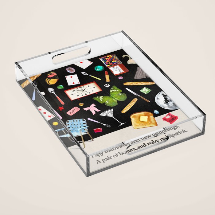 New Year Acrylic Tray Gallery Image 1