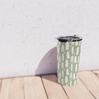 Boho Winter Trees . Lush Green Travel Mug Gallery Image 4