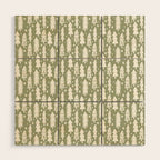 Boho Winter Trees . Lush Green Wood Wall Art Gallery Image 1