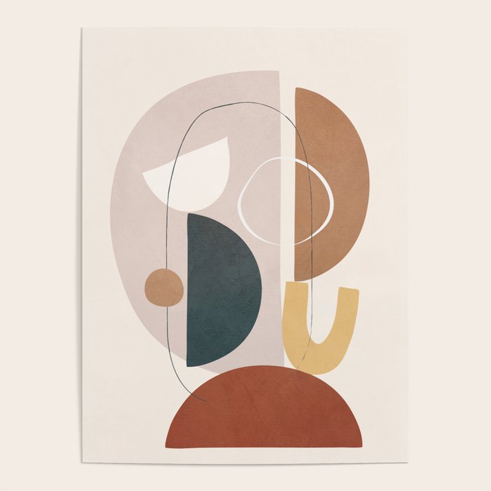 Shape Abstractions 06 Poster Gallery Image 1