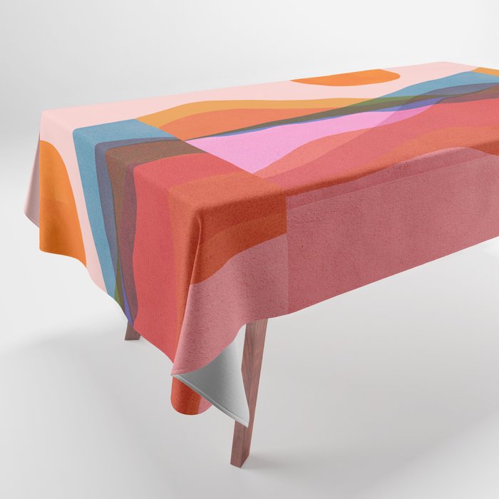Abstraction_OCEAN_Beach_Minimalism_001 Tablecloth Gallery Image 1