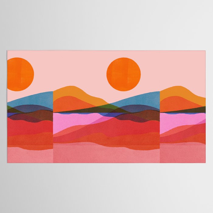 Abstraction_OCEAN_Beach_Minimalism_001 Tablecloth Gallery Image 2