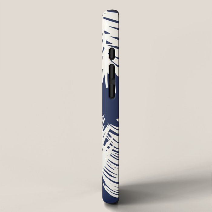 Tropical on blue iPhone Case Gallery Image 2