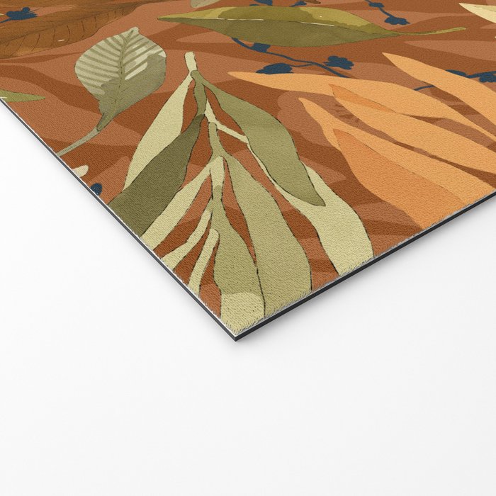 Autumn leafy wild forest B Welcome Mat Gallery Image 2