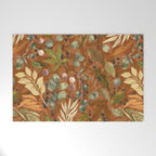 Autumn leafy wild forest B Welcome Mat Gallery Image 1