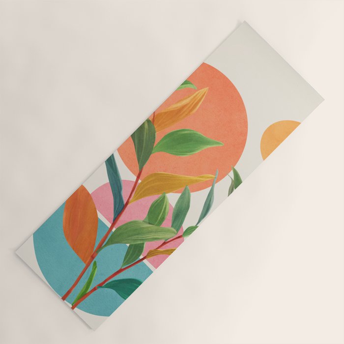 Colorful Branching Out 11 Yoga Mat Gallery Image 1