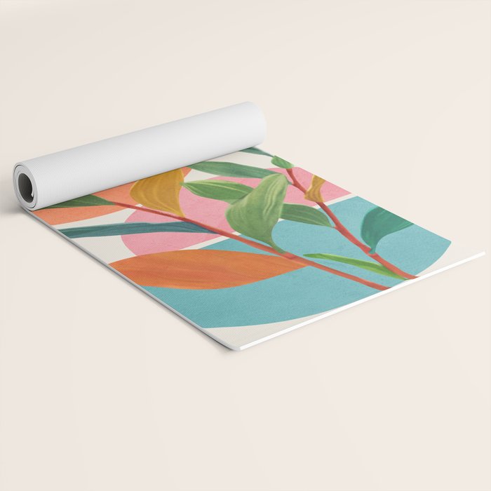 Colorful Branching Out 11 Yoga Mat Gallery Image 2