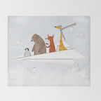 plane sailing Throw Blanket Gallery Image 2