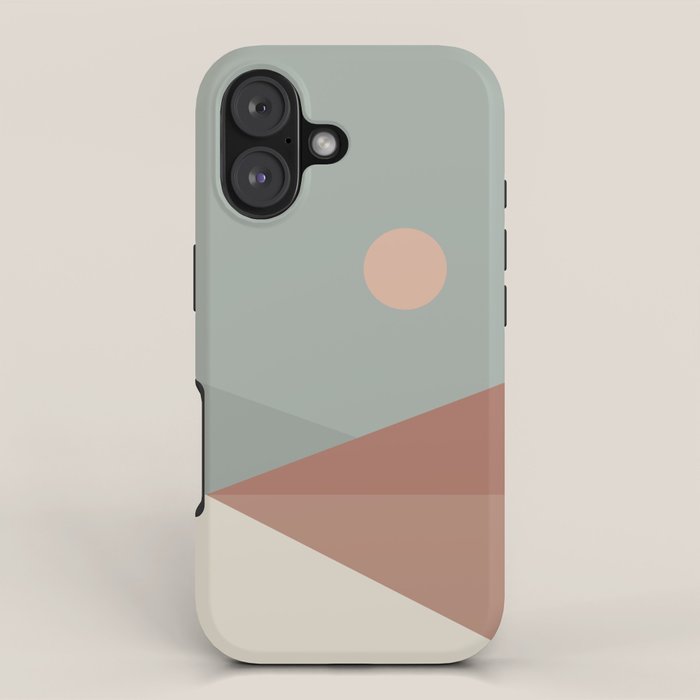 Geometric Landscape 04 iPhone Case Gallery Image 1