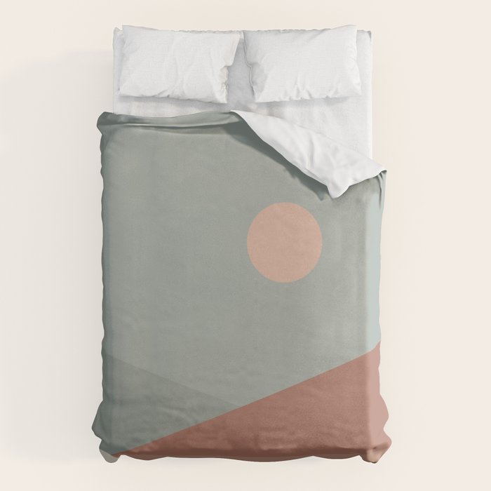 Geometric Landscape 04 Duvet Cover Gallery Image 6