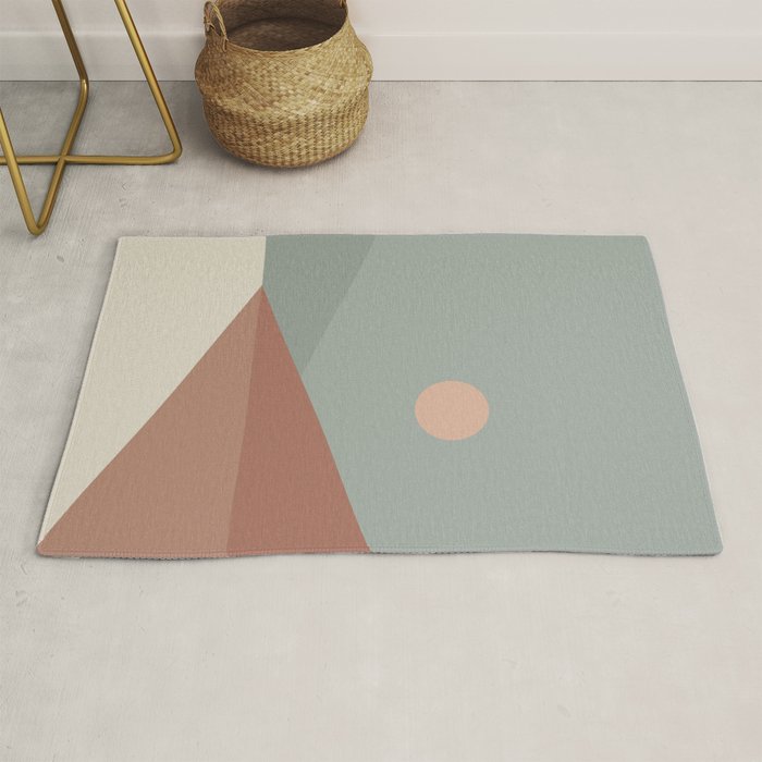 Geometric Landscape 04 Rug Gallery Image 1