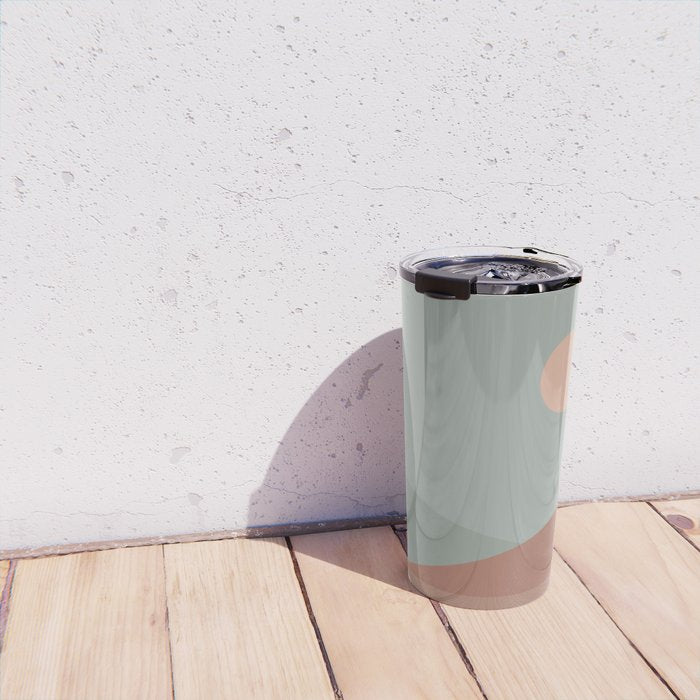 Geometric Landscape 04 Travel Mug Gallery Image 4