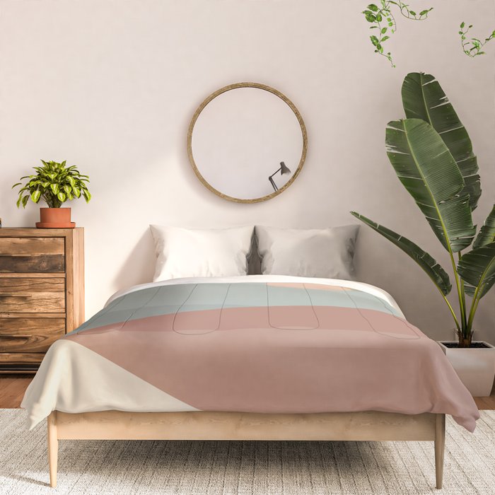 Geometric Landscape 04 Comforter Gallery Image 3