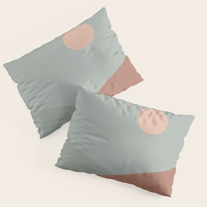 Geometric Landscape 04 Pillow Sham Gallery Image 3