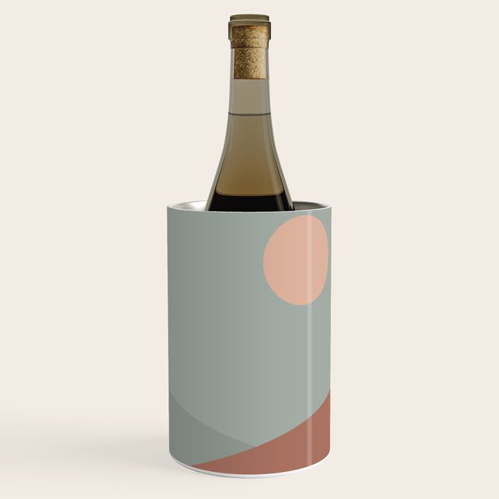 Geometric Landscape 04 Wine Chiller Gallery Image 1