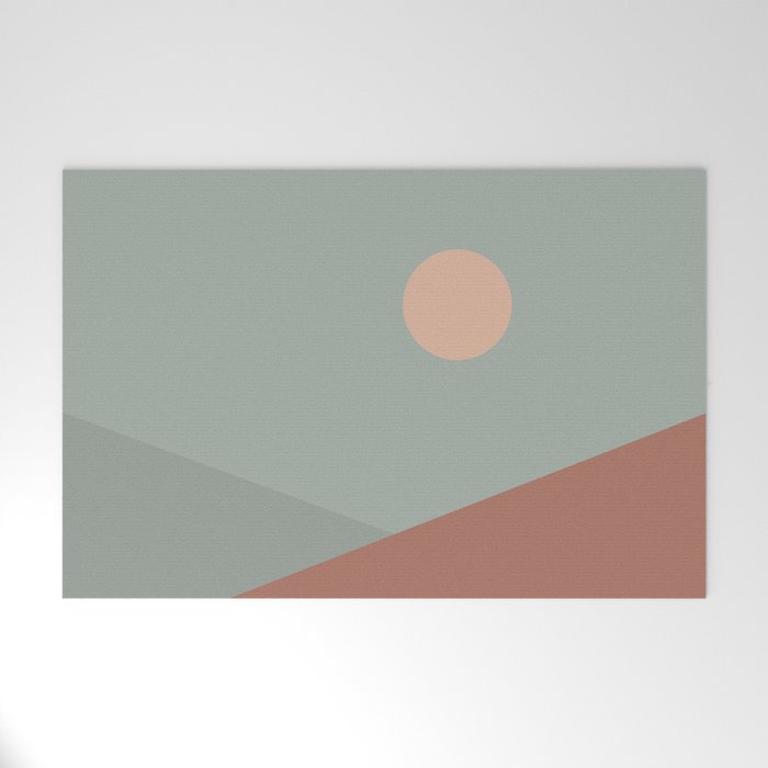 Geometric Landscape 04 Welcome Mat Gallery Image 1