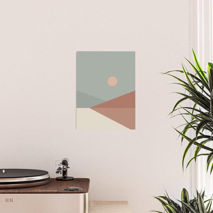 Geometric Landscape 04 Poster Gallery Image 2