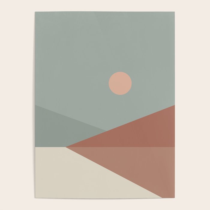Geometric Landscape 04 Poster Gallery Image 4