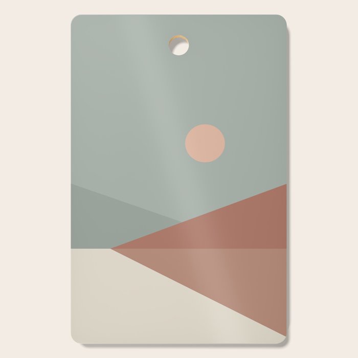 Geometric Landscape 04 Cutting Board Gallery Image 1