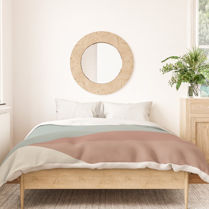 Geometric Landscape 04 Duvet Cover Gallery Image 3