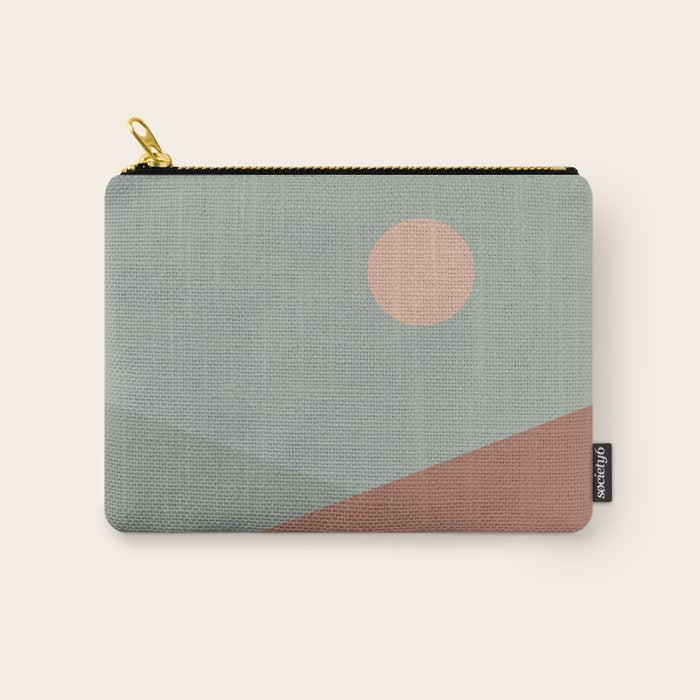 Geometric Landscape 04 Carry All Pouch Gallery Image 1