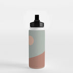 Geometric Landscape 04 Water Bottle Gallery Image 2