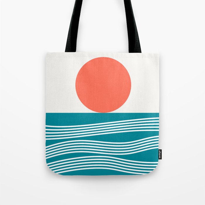 Abstract Landscape 16A Tote Bag Gallery Image 1
