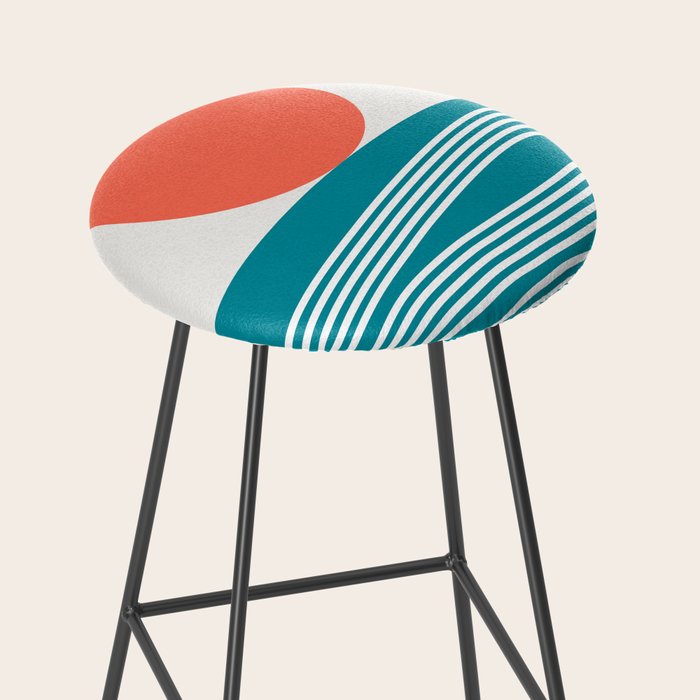 Abstract Landscape 16A Stool Gallery Image 2
