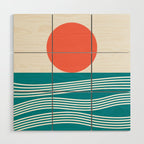 Abstract Landscape 16A Wood Wall Art Gallery Image 1