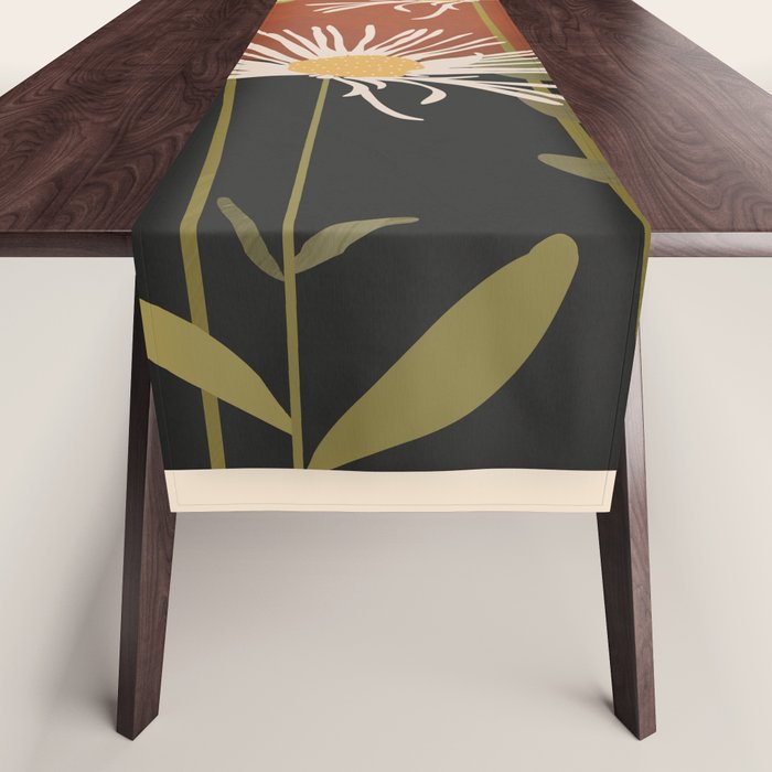 Abstract Florals 4 Table Runner Gallery Image 1