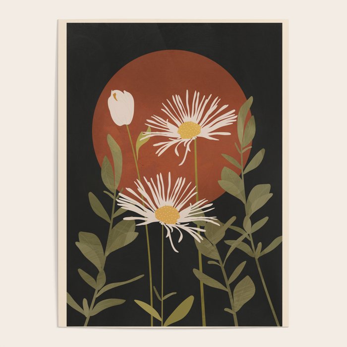 Abstract Florals 4 Poster Gallery Image 1