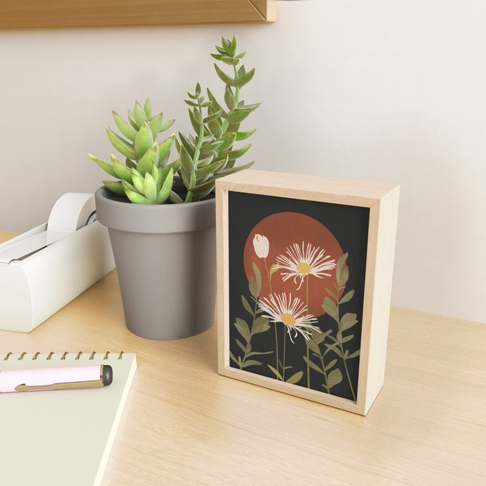 Abstract Florals 4 Mini Art Print Gallery Image 2