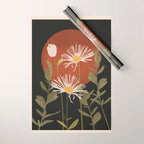 Abstract Florals 4 Wrapping Paper Gallery Image 1